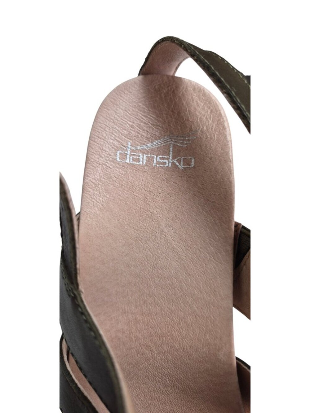 Dansko Brown Leather Strappy Heeled Sandals Size 39 Women 9.5 - Picture 2 of 13